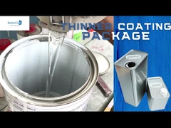 4L ορθογώνια εμπορευματοκιβώτια αποθήκευσης μετάλλων - βαρέων καθηκόντων χάλυβας για την αξιόπιστη προστασία