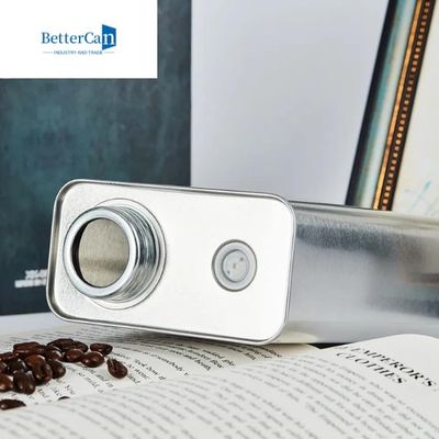 ποιότητας  Personalised Coffee Bean Tin 6Oz-26Oz 350g Rectangular Tea Tins εργοστάσιο