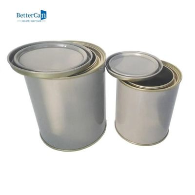 ποιότητας  Custom Empty Paint Tins 1 Litre Round Automotive Paint Cans With Tight Triple Lid εργοστάσιο