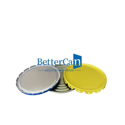 Αγορά Flower Lug Lid Tin Pail Cover With Foam Strip UN Lid 0.38mm For Tin Can online manufacture