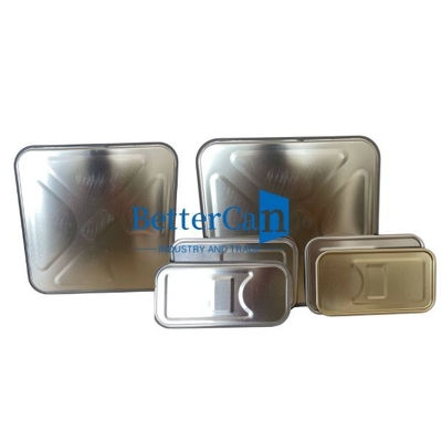 Αγορά 0.28mm Square Tin Components 18liter Square Gold OEM Tin Accessories online manufacture