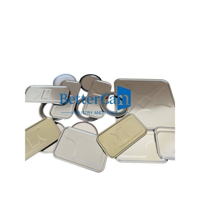 Αγορά 0.28mm Rectangular Tin Components 1liter Square Gold OEM Tin Accessories online manufacture