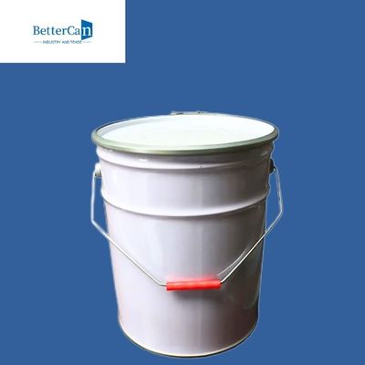 16L ελεύθερο τύμπανο κάδων 5 γαλονιού κάδων BPA κάδων χρωμάτων μετάλλων με το καπάκι