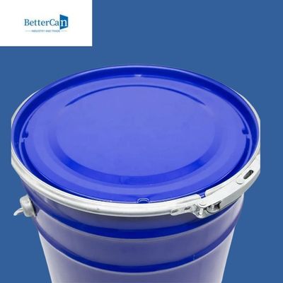 Stackable κάδος χάλυβα 20L, κενοί κάδοι χρωμάτων με τα καπάκια