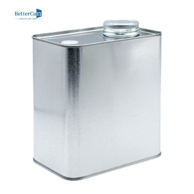 9Oz ανοξείδωτα τετραγωνικά δοχεία κασσίτερου τσαγιού κασσίτερου φασολιών καφέ μετάλλων