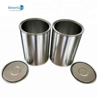 Μικρά κενά δοχεία κασσίτερου χρωμάτων 500ml γύρω από αντιδιαβρωτικό με το καπάκι μοχλών