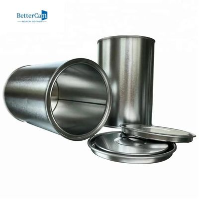 Μικρά κενά δοχεία κασσίτερου χρωμάτων 500ml γύρω από αντιδιαβρωτικό με το καπάκι μοχλών