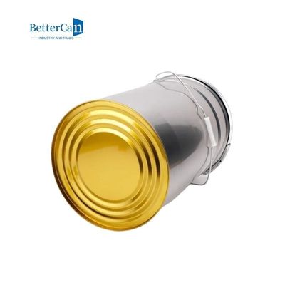 Συνήθεια κάδοι 5 γαλονιών γύρω από τη Stackable συσκευασία κάδων κάδων μετάλλων 10L