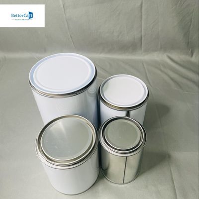 OEM Στρογγυλο 250ml κονσέρβες χρώματος τσιμέντου 500ml εμπορευματοκιβώτιο χρώματος βιομηχανικό