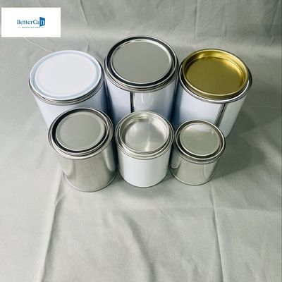 500 ml στρογγυλο χημικό 250 ml κενό μπογιά κονσέρβες 0,23 mm πάχος