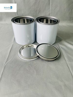 500 ml στρογγυλο χημικό 250 ml κενό μπογιά κονσέρβες 0,23 mm πάχος