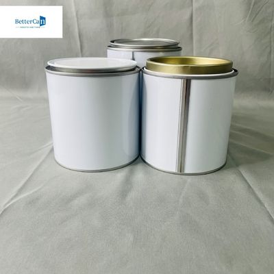 500 ml στρογγυλο χημικό 250 ml κενό μπογιά κονσέρβες 0,23 mm πάχος